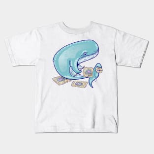 Whale crocheting Kids T-Shirt